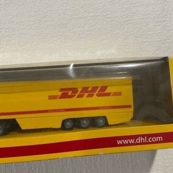 NWB Rietze 1/87 H0 DHL Iveco EuroStar Express & Logistics Truck Post + Box 90518 - Picture 8 of 14